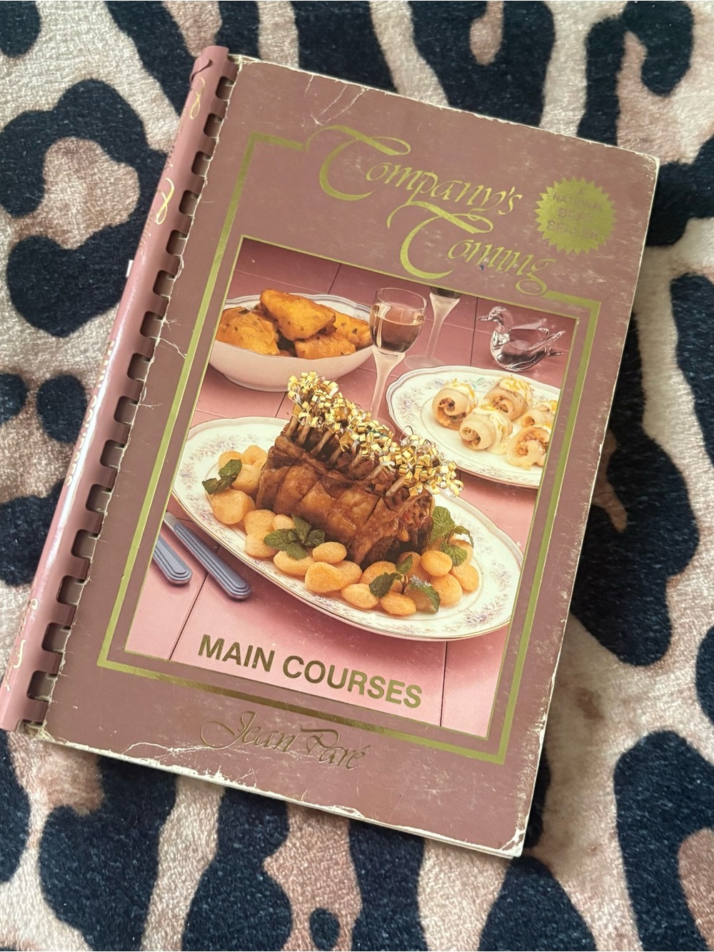 Vintage Main Courses Companys Coming Recipe Book